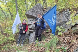 Поход на природный памятник Голова Солдата