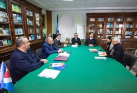 Подписание Меморандума о взаимопонимании и сотрудничестве в области географических исследований состоялось в Обществе