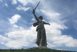 Приморские ели на Мамаевом Кургане. Часть 3. Главная высота России