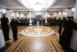 Председатель Общества Алексей Буяков награжден Медалью Адмирала Горшкова