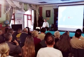 Лекция Елены Аксёновой состоялась в Обществе