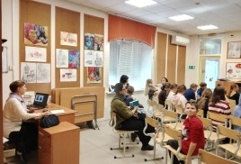 В Детской школе искусств состоялась лекция Надежды Сиренко