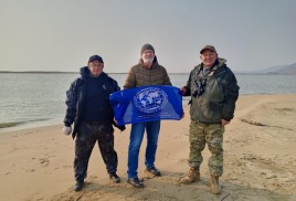 Успешно прошла научно-практическая экспедиция Общества к устью реки Туманная (Туманган)