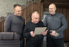 Председатель выразил благодарность компании «Строитель» за поддержку деятельности Общества