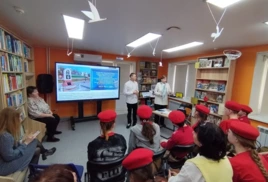 Состоялась лекция Надежны Сиренко для воспитанников школ-интернатов